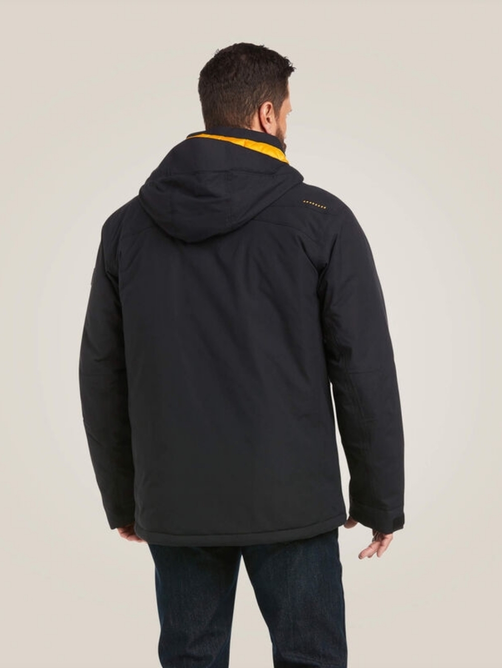 Ariat Men's Rebar Storm Fighter 2.0 Waterproof Jacket In Black Size XXL TALL - Picture 6 of 15